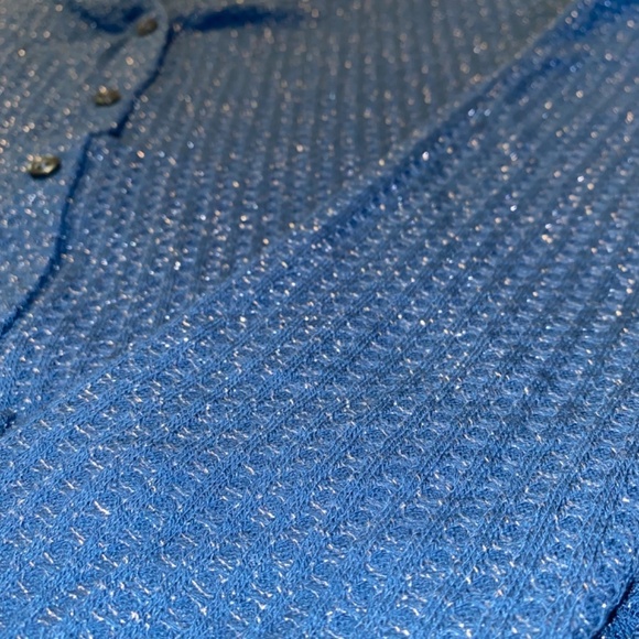 Art Class girls size XXL 18 beautiful shimmer top blue/green - Picture 4 of 4